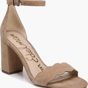 Sam Edelman Odilia Sandal Golden Caramel Suede 8M